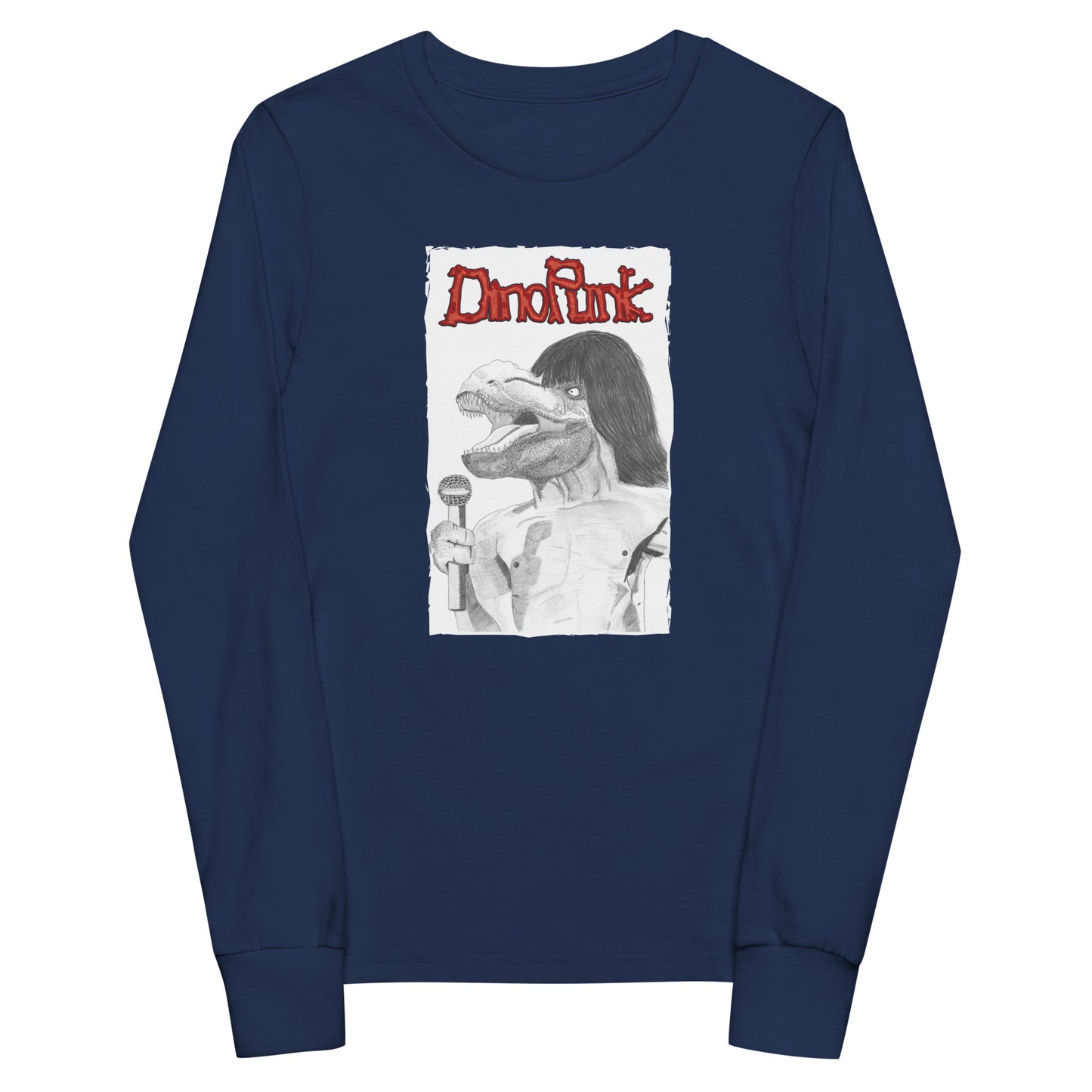 TyrIggysaurus Pop Youth long sleeve tee