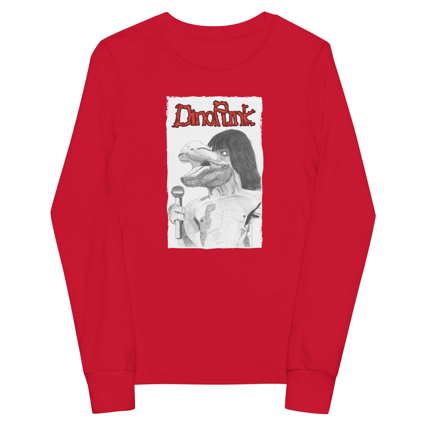 TyrIggysaurus Pop Youth long sleeve tee