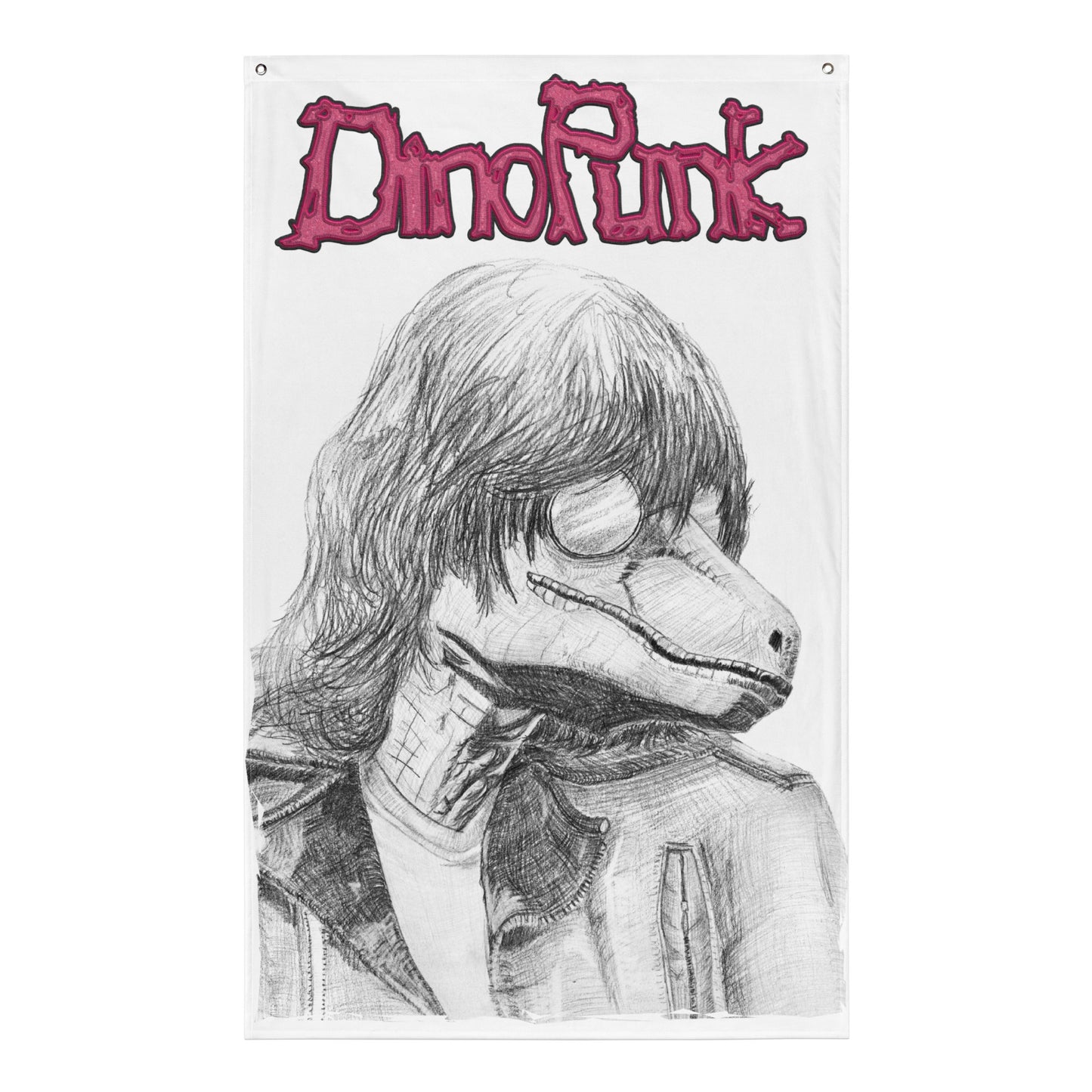 VelociRamone DinoPunk Flag
