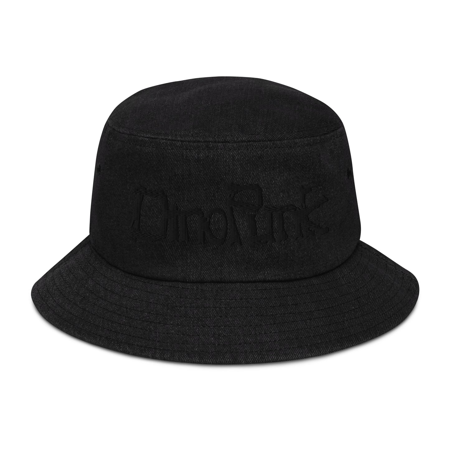 DinoPunk Denim bucket hat