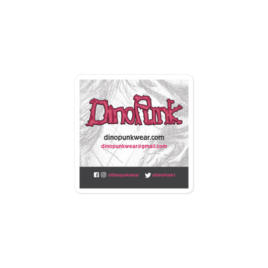 DinoPunk Bubble-free stickers
