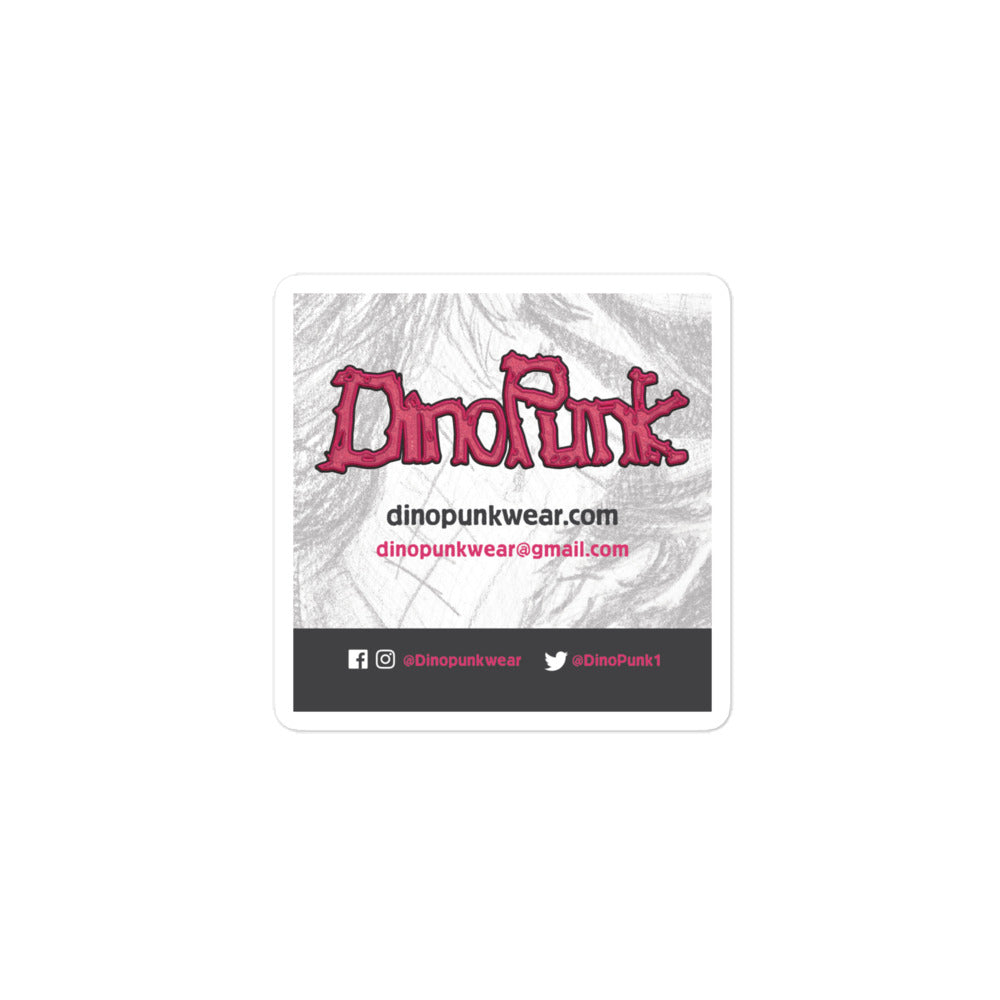 DinoPunk Bubble-free stickers