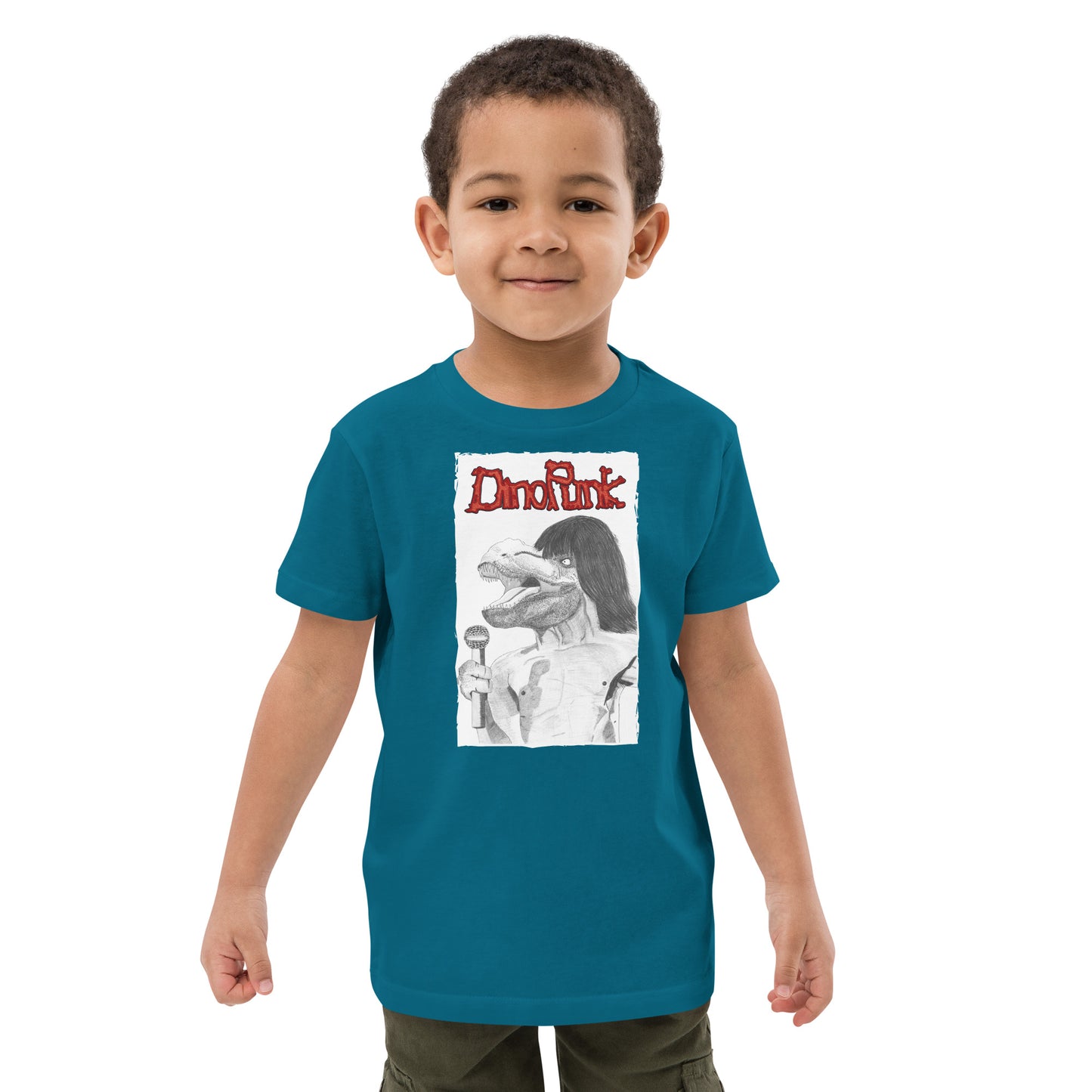 TyrIggysaurus Pop cotton kids t-shirt