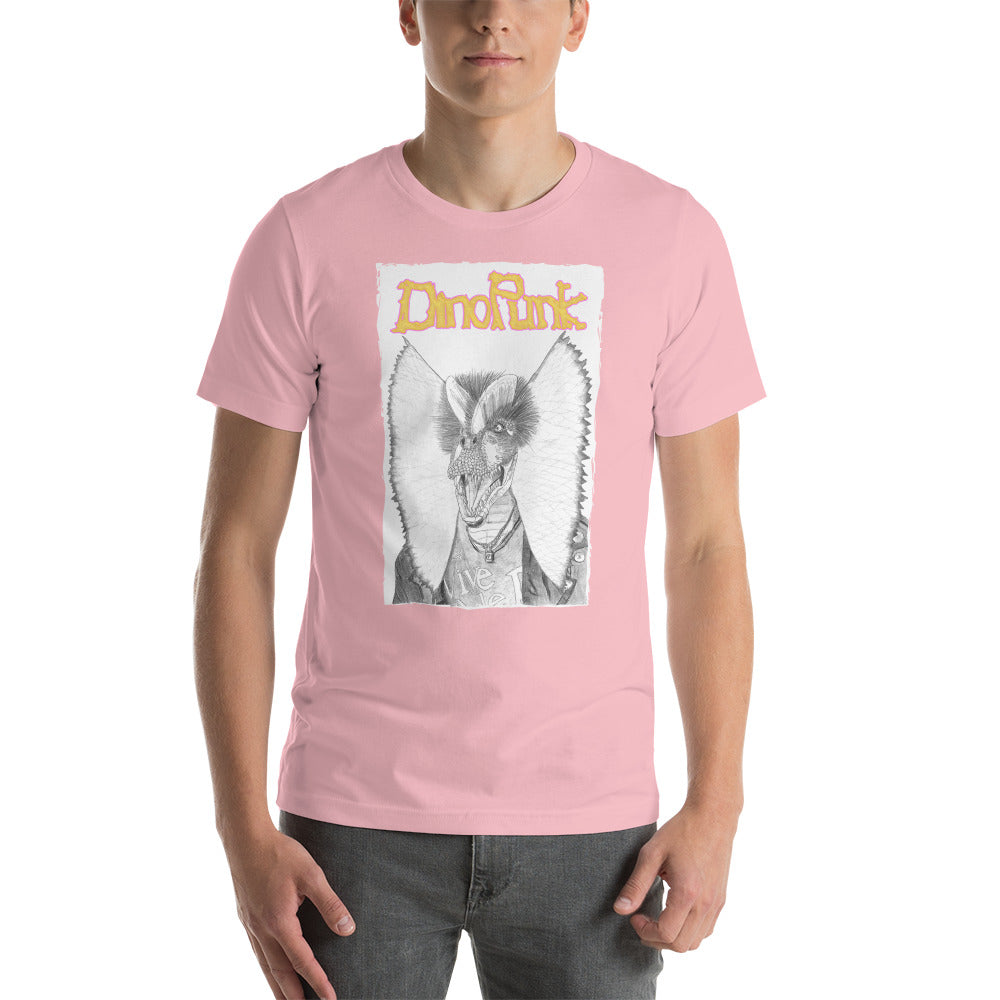 Sid Dilophicious Unisex t-shirt (Sid Vicious x Dilophosaurus)