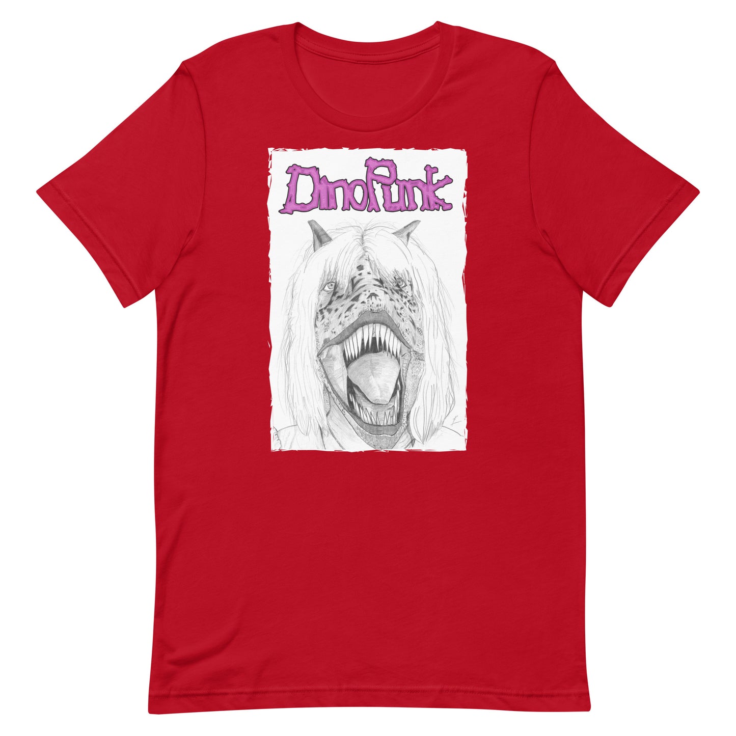 CourtnAllosaurus Love Unisex t-shirt