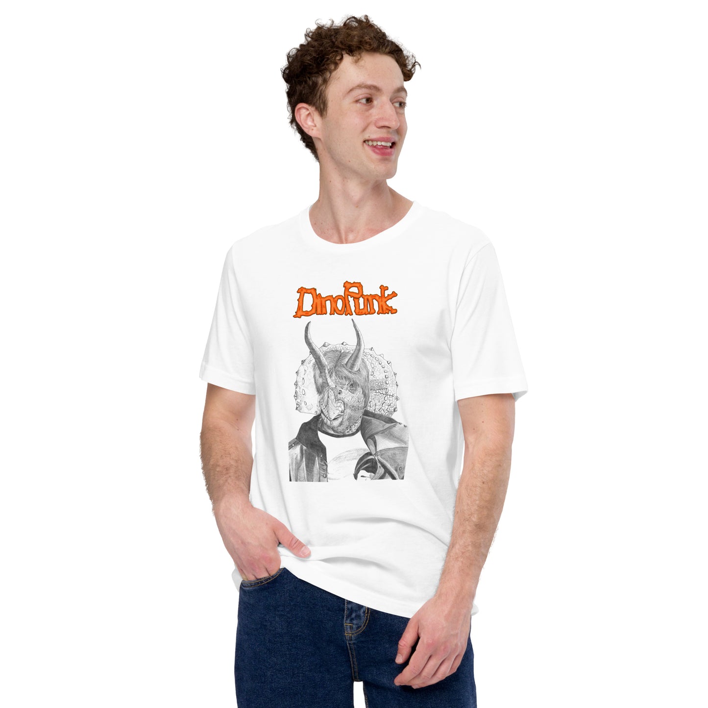 TriceraTopper Unisex t-shirt (no background)