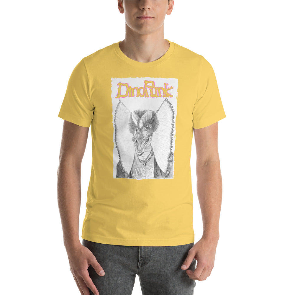Sid Dilophicious Unisex t-shirt (Sid Vicious x Dilophosaurus)